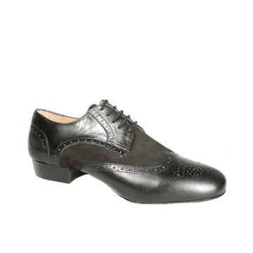 Werner Kern-Mens: Saxony U/P | UBERPOINT NY Black & Midnite | 1.2" Forte Heel | SPLIT SOLE | LIMITED EDITION