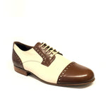 Werner Kern-Mens: Koblenz LinD HS | Chocolate Eclair Leather | 1.0" Stacked Standard Heel | HARD SOLE | Medium | LIMITED EDITION