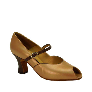 AN: La Coquetta: Summer Peach & Iced Coffee | 2.5" Famosa | MED | Suede Sole | Limited Edition