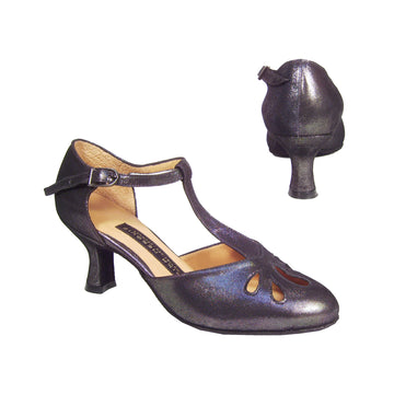 AN: La Rubia: Stormy Shimmer | 2.0" Paloma | WIDE | Suede Sole | Limited Edition