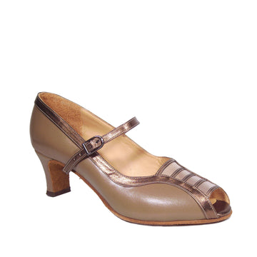 AN: Matrona: Brassica & Bronze | 2.0" Vientre | MED | Suede Sole | Limited Edition