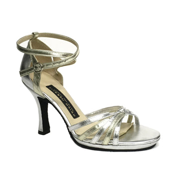 AN: Monte Sirena Atada: Silver & Platinum | 3.5" Extrema | MED | Suede Sole | Limited Edition