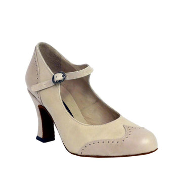 AN: Muneca Pantera: Vanilla Mocha | 3.0" 1940s/Torrito | MED | Suede Sole | Limited Edition