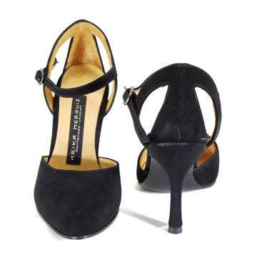 AN: Nobleza Classique TINA: Midnite Suede | 3.5" Experta | MED | TINA | Limited Edition