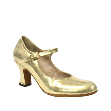 AN: Pantera Fresca: Brushed Gold | 2.5" Famosa | MED | Suede Sole | Limited Edition