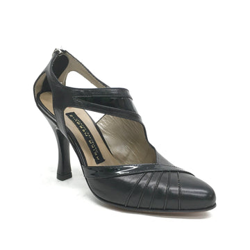 AN: Picante TINA: Iced NY Black | 3.5" Extrema | MED | Polished HARD Leather Sole | Limited Edition