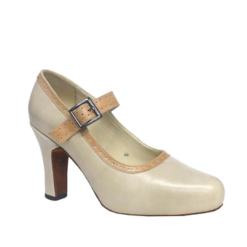 AN: Promesa Mistica: Capri & Milano Camel | 3.5" Torre | MED | Suede Sole | Limited Edition