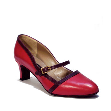 AN: Selva: Chocolate Covered Cherry | 2.0" Vientre | MED | Suede Sole | Limited Edition