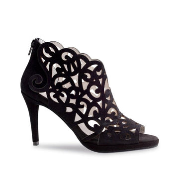 Anna Kern: Mount Elati | Black Suede | 3.25" Stretto