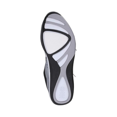 Bloch: Element Dance Sneaker  | Black & Silver: Full Rubber Sole