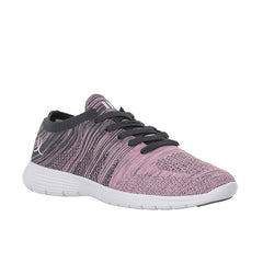 Bloch: Omnia Dance Sneaker  | Pink & Grey: Full Rubber Sole