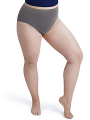 Capezio Pro Series Fishnet Tights SEAMLESS Nude #7: CARAMEL (S-25)  Available in Extended Sizes