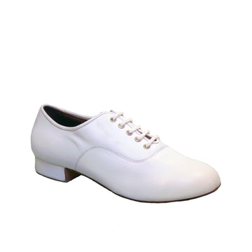 ChaChaChic-Mens: Zuma: White Leather | 1.0" Standard | MED | Suede Sole