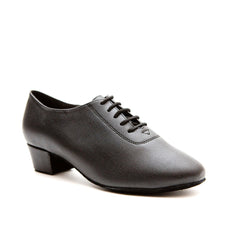 DanceClub: SC7951: Women's Practice Shoe Black PU -1.5" Tapered Latin