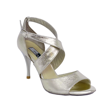 DelMago Talons 3.0: Voila: Presto Platino | 3.0" Diosa | Med | Suede Sole | Limited Edition