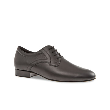 Diamant-Mens: Harrison: Black Leather | .75" Standard | Suede Sole