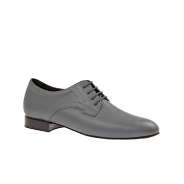 Diamant-Mens: Harrison: Gotham Grey: Grey Leather | .75" Standard | MED | Suede Sole