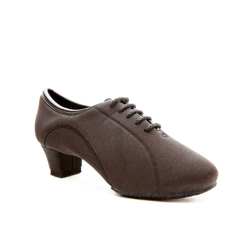 DanceClub: Womens Practice SC7952 | Black Neoprene -1.5" Tapered Latin