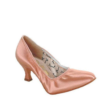 Paoul: Piemonte | Chiaro Peach Satin: 2.25" Dolce Flare