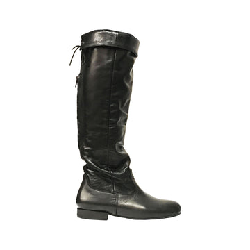 DelMago 3.0 Theatrical Boots: The Scallywag - Knee-Cuff Low: Blackbeard Nappa | .75" Ultralite | MED | Suede Sole | LIMITED EDITION