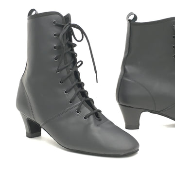 Rumpf: The Bare Bones Boot: Basic Black | 2.0" Cone | MED | Suede Sole | NO Zipper