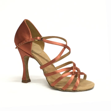 Ray Rose / Artsport: Monsoon SPORT | SPF1 = Darkest Rose Tan Satin | 3.5" Flare