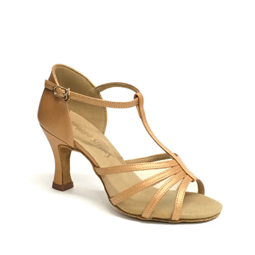 Mambo Shines: Marimba: Beach Peach & Mesh: 2.75" Princess Flare | MED