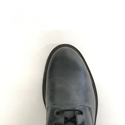 Werner Kerns Paar: Ewan Workboot: Distressed Charcoal Buffalo | Rubber Lugged Sole | MED/WIDE