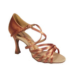 Ray Rose Artsport: Drizzle | SPF2 Medium/Dark Tan Satin: 3.0" Flare