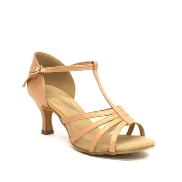 Mambo Shines: Marimba: Beach Peach & Mesh: 2.25" LA Flare | MED