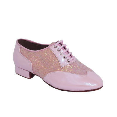 SP-Mens: Azor: Pink Leather & Glitter | 1.0" Standard Heel