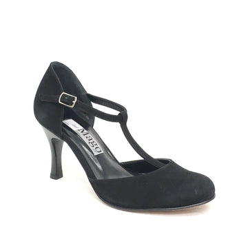 DelMago 2.0 Theatrical Shoes: The Dove: Black Magic | 2.5" Diosa | MED | TINA - Hard Leather Sole | Limited Edition