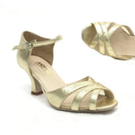 MERLET: Angeline - Rumpled Gold | 2.5" Baroque Flare