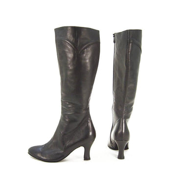 Mambo Shines: Zorra Boot: NY Black | 2.5" Playbill | MED | Suede Sole