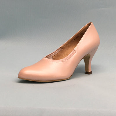 Kent: Almond Toe Pump | Pink Leather