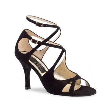 Nueva Epoca: Amalia | RICA | Midnite Suede | 3.25" Aria (80mm) MED | Suede Sole