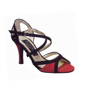 Nueva Epoca: Paulina RICA | Midnite Fire | 3.25" Aria (80mm) MED | Suede Sole