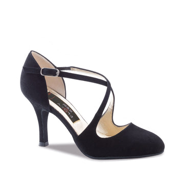 Nueva Epoca: Serena | RICA | Midnite Suede | 3.25" Aria (80mm) MED | Suede Sole