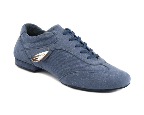 PortDance: Soledad Oxford: Denim Blue Twinkle: Full Sole