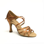 Ray Rose / Artsport: Gobi / Cyclone X | SPF2 = Dark Tan Satin | 3.0" Flare | Hook Buckle