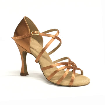 Ray Rose / Artsport: Monsoon SPORT | SPF2 = Dark Tan Satin | 3.5"Flare