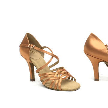 Ray Rose / Artsport: Persephone | SPF2 = Dark Tan Satin | Medium | 3.0" Str8