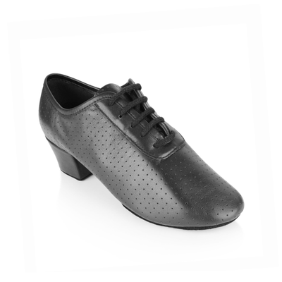 Ray Rose / Artsport: Solstice | Black Perforated Leather-1.5" Latin