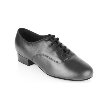 Ray Rose / Artsport-Boys-Unisex: Chinook | Black Leather FULL SOLE | 1.0" Standard | MED