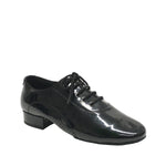 STEPHANIE-Mens: Victor: Black Patent | 1.0" Standard | MED | SPLIT SOLE