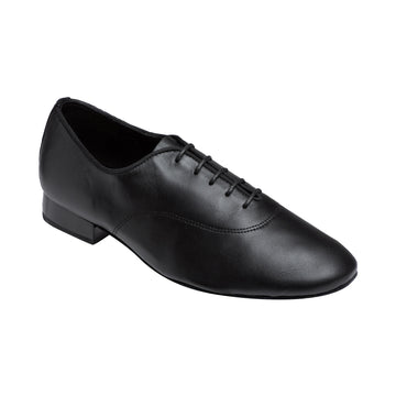 Supadance-Mens: S5500 | Boys Shoe: Black Leather Standard Heel