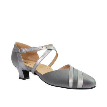 TopTanz: Detroit | 1.5" Vivaldi Flare: Anthracite & Pewter