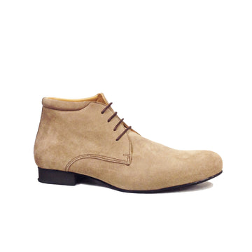 TopTanz-Mens: Watson Boot | 1.0" Standard: Taupe Suede