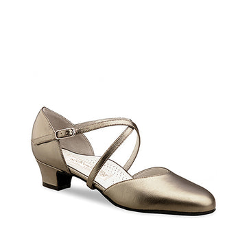 Werner Kern: Felice 34 | Pewter (Chevro Antique) Leather | 1.5" Cozy