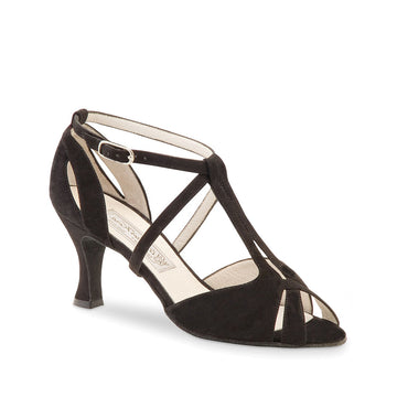 Werner Kern: Francis 67 | Black Suede | 2.5" Flare